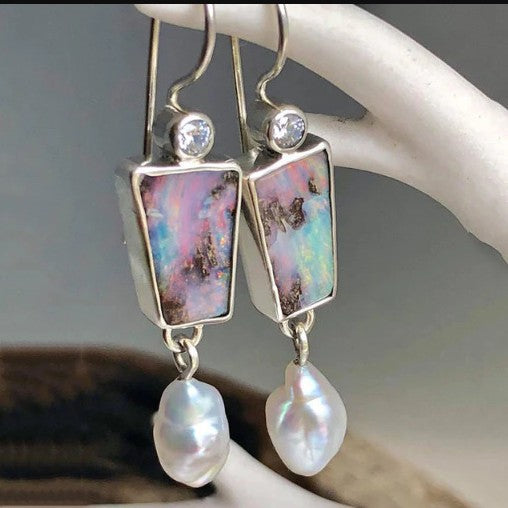 Atemberaubende Perlen Ohrring für den Alltag