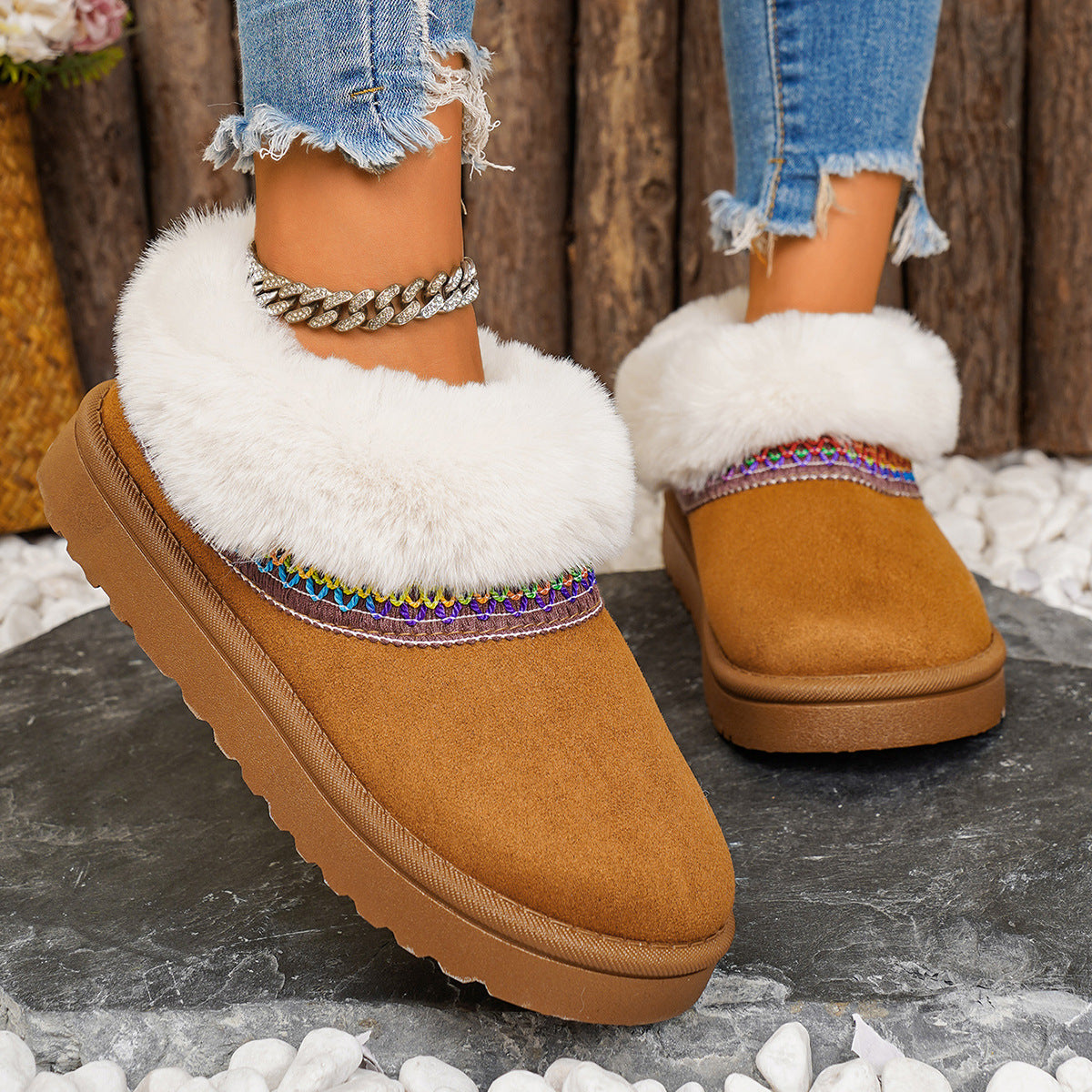 Anmutige Orthopädische Stiefel für modernen Look