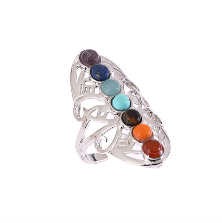 Handgefertigte Vintage Silber Ring