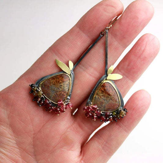 Schöne Ohrring mit einzigartigem Stil