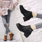 Klassische Orthopädische Stiefel mit zeitlosem Stil