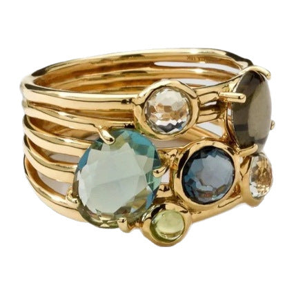 Zarte handwerkliche Ring