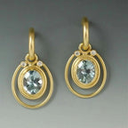 Romantische Gold Ohrring für besondere Momente