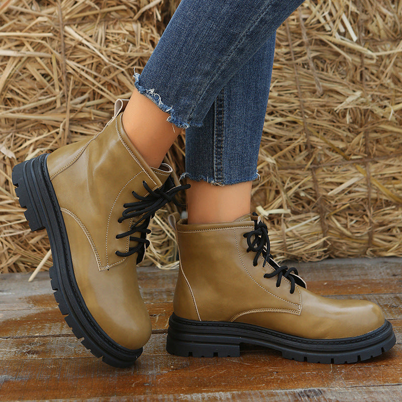 Klassische Orthopädische Stiefel mit zeitlosem Stil