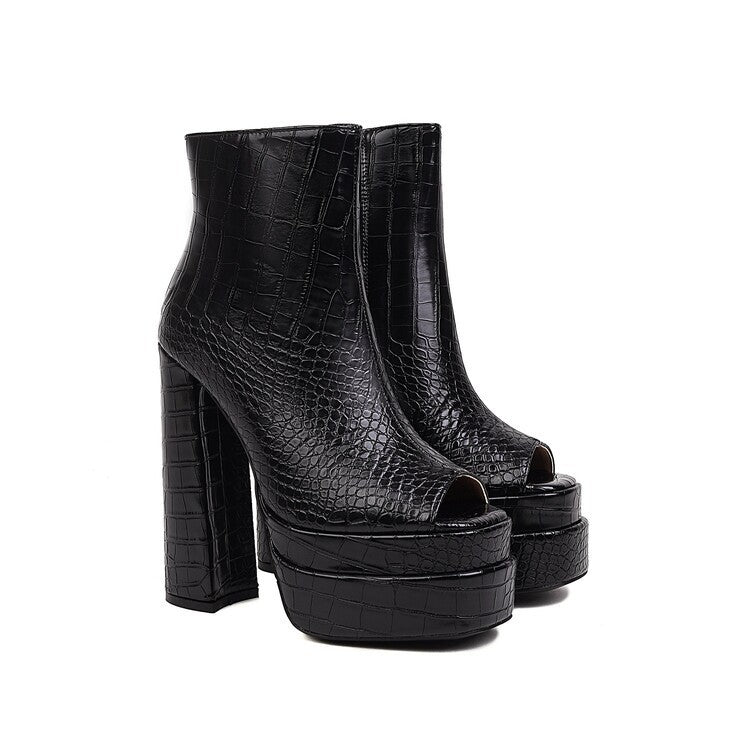 Anmutige Orthopädische Stiefel für modernen Look