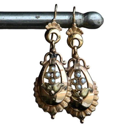 Romantische Perlen Ohrring für besondere Momente