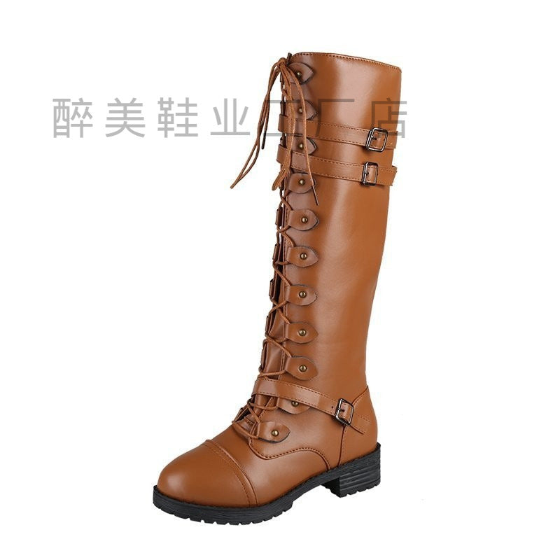 Vintage inspirierte Orthopädische Stiefel