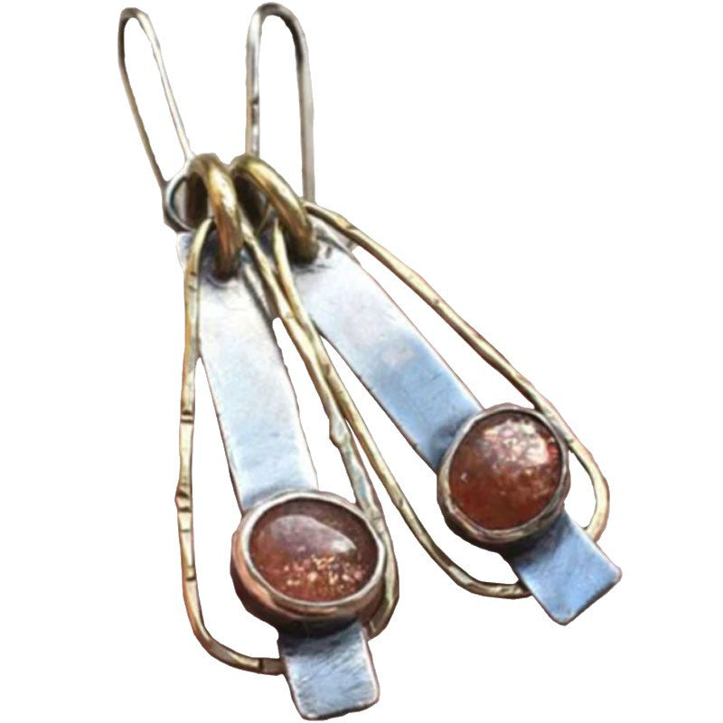 Handgefertigte Vintage Ohrring