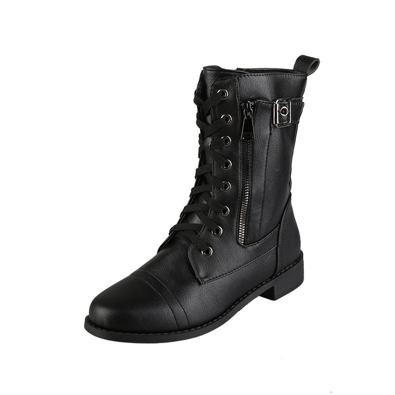 Vintage inspirierte Orthopädische Stiefel