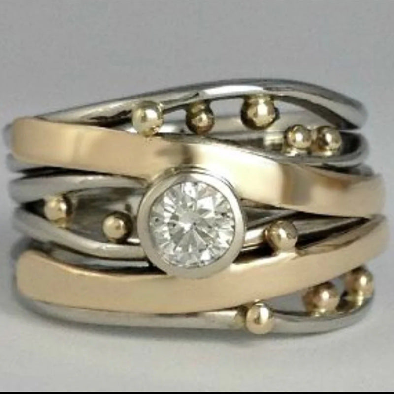 Romantische Gold Ring für besondere Momente