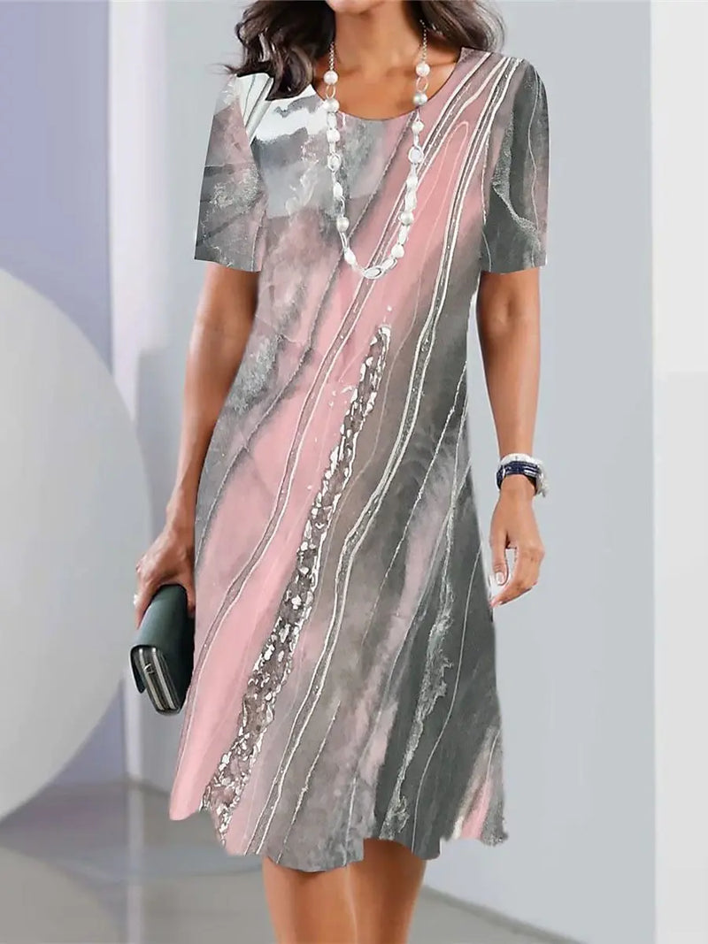 MW | Vintage Print Damen-Kleider