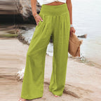 MW | Hose mit weitem Bein und hoher Taille