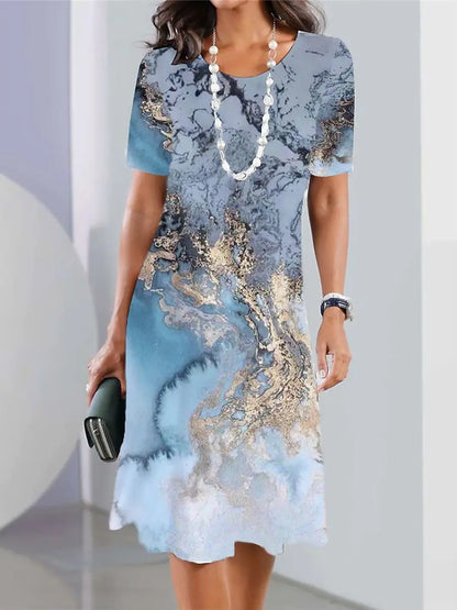 MW | Vintage Print Damen-Kleider