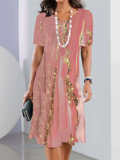 MW | Vintage Print Damen-Kleider