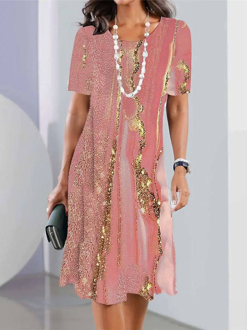 MW | Vintage Print Damen-Kleider