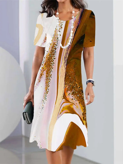 MW | Vintage Print Damen-Kleider