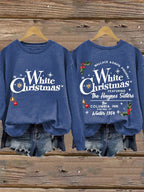 Comstylish Women's Christmas Print Casual Sweatshirt