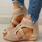 MW | Orthopädische Sandalen mit niedrigem Absatz